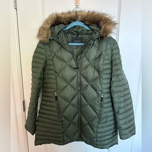 Marc New York Olive Green Down Jacket - XL
